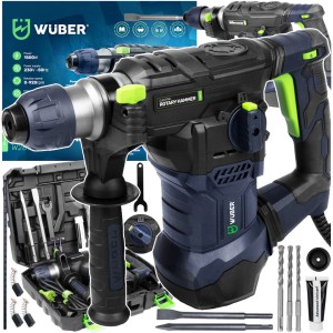 Wiertarka młotowiertarka udarowa 1500 W SDS+ 6 J WUBER 28925
