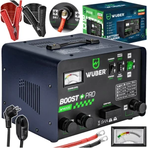 Prostownik do akumulatora z rozruchem 40 A 12V/24V WUBER 14005
