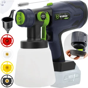 Pistolet malarski 200 W akumulatorowy Share+ System WUBER 04323