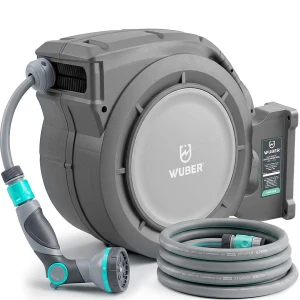 Zwijak do węża ogrodowego zwijacz automatyczny 20+3 m 10w1 WUBER 06122