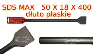 50 X 400MM DŁUTO SDS MAX DŁUGIE PŁASKIE JOKA