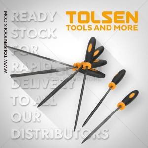 ZESTAW PILNIK DO METALU 6szt. TOLSEN 32046