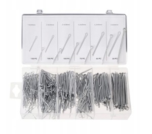 ZAWLECZKI PROSTE ZESTAW ZAWLECZEK ROZGINANYCH 555 szt