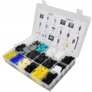 SPINKI SAMOCHODOWE KLIPSY KOŁKI DO AUTA 730EL