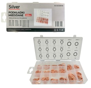 Podkładki miedziane 220ele 10548