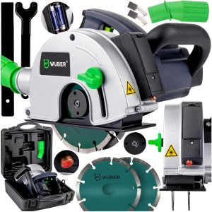 BRUZDOWNICA ELEKTRYCZNA 3100W 2 TARCZE WUBER W01070