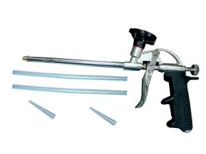 PISTOLET METAL DO PIANKI MONTAŻOWEJ z KOŃCÓWKAMI