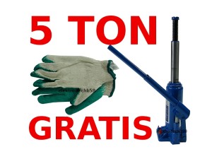 5T PODNOŚNIK SŁUPKOWY + RĘKAWICE GRATIS